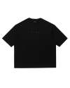 RISE IN LOYALTY BOXY TEE - BLACK