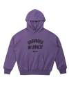 GROUNDED ARCH HOODIE - PURPLE
