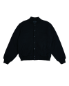OUT OF THE OFFICE VARSITY JACKET- BLACK